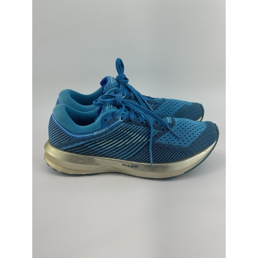 Brooks Levitate Women's DNA AMP Running Shoes Blue 1202581B417 Size 7.5